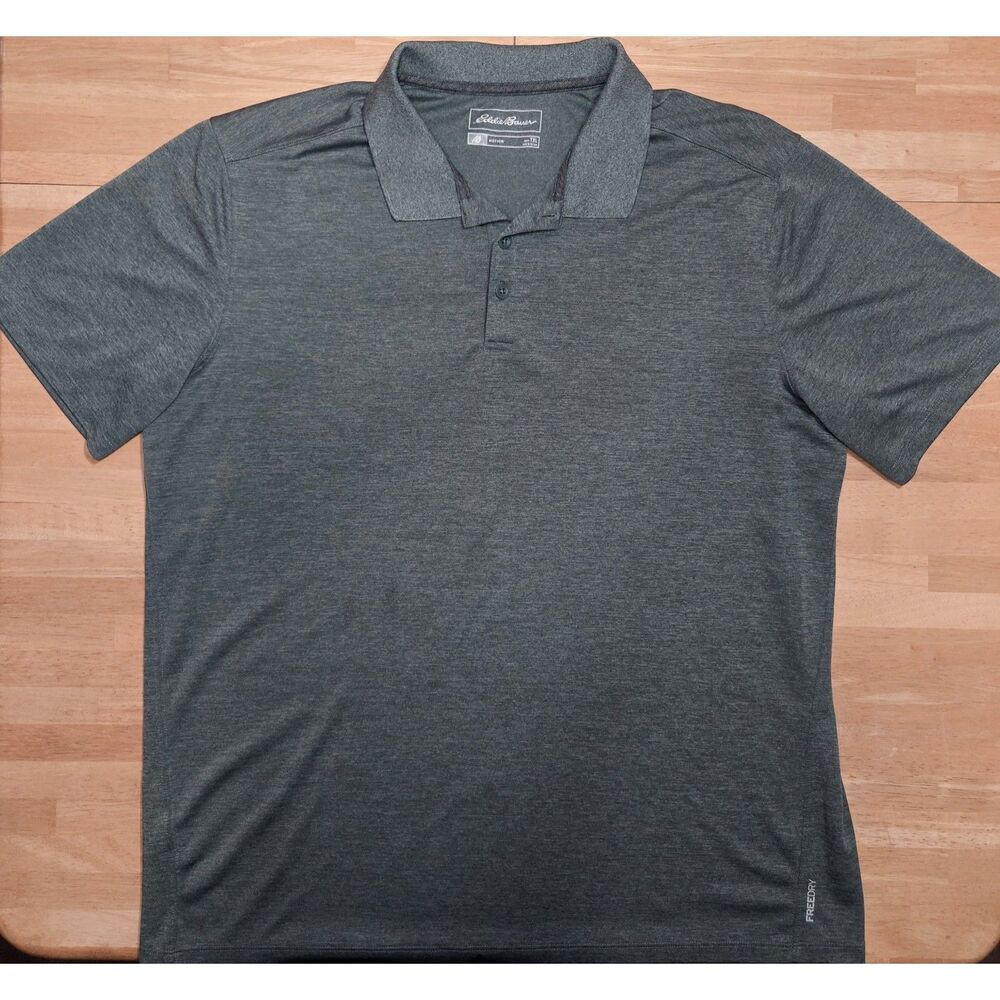 Tall XL Eddie Bauer Motion Freedry Green Polo